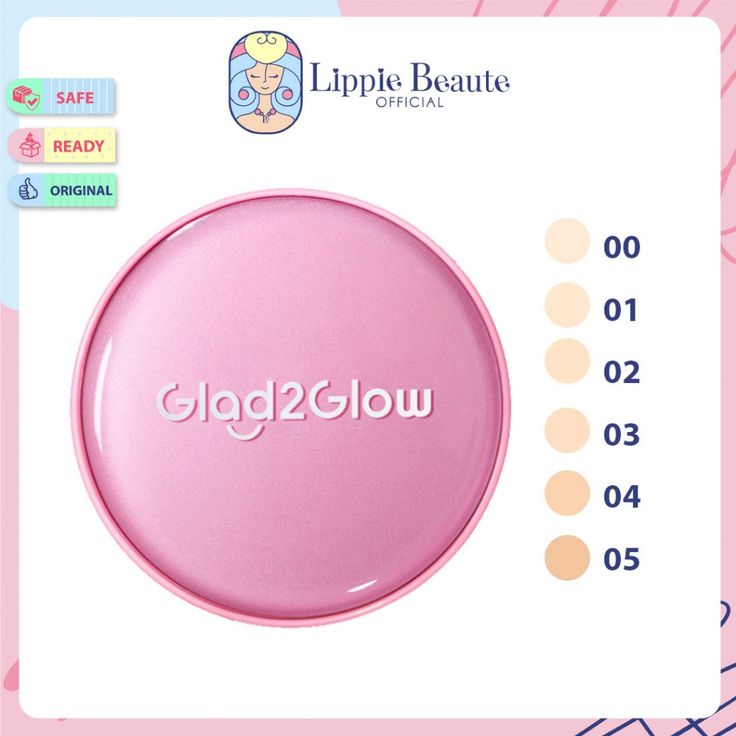 GLAD2GLOW - G2G 2IN1 Perfect Pair Cushion Powder